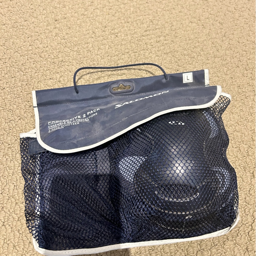 Salomon Protective Knee Pads Size Large